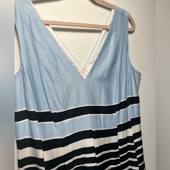 115. BNWOT Anne Klein nautical summer dress SZ US 14 (fits L) - Picture 2 of 8